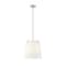 Z-Lite Weston Pendant, 3-Light, 13 In.W x 13 In.H, Brushed Nickel/Cream 3502P13-BN - alternate 4